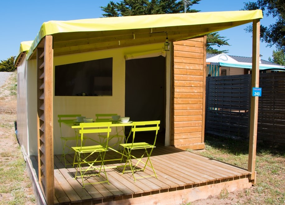 Funflower Standaard 23m² (2 kamers) – overdekt terras 7m²